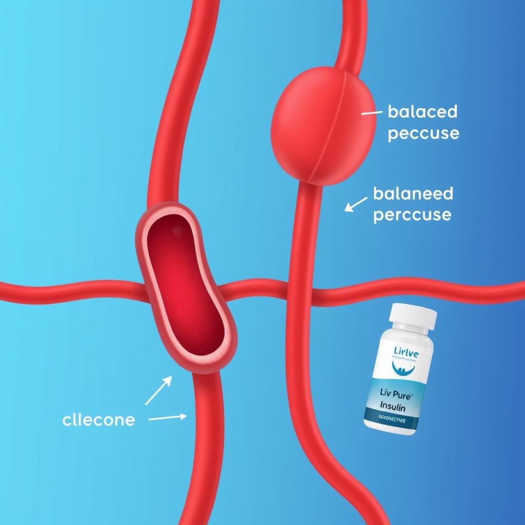 Balanced blood sugar levels supported by Liv Pure