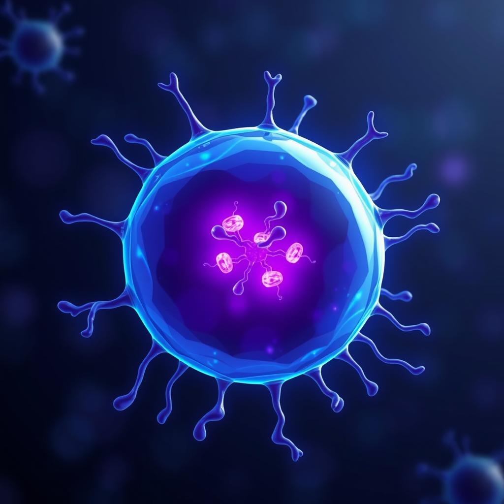 Illustration of increased cellular energy with MITOLYN
