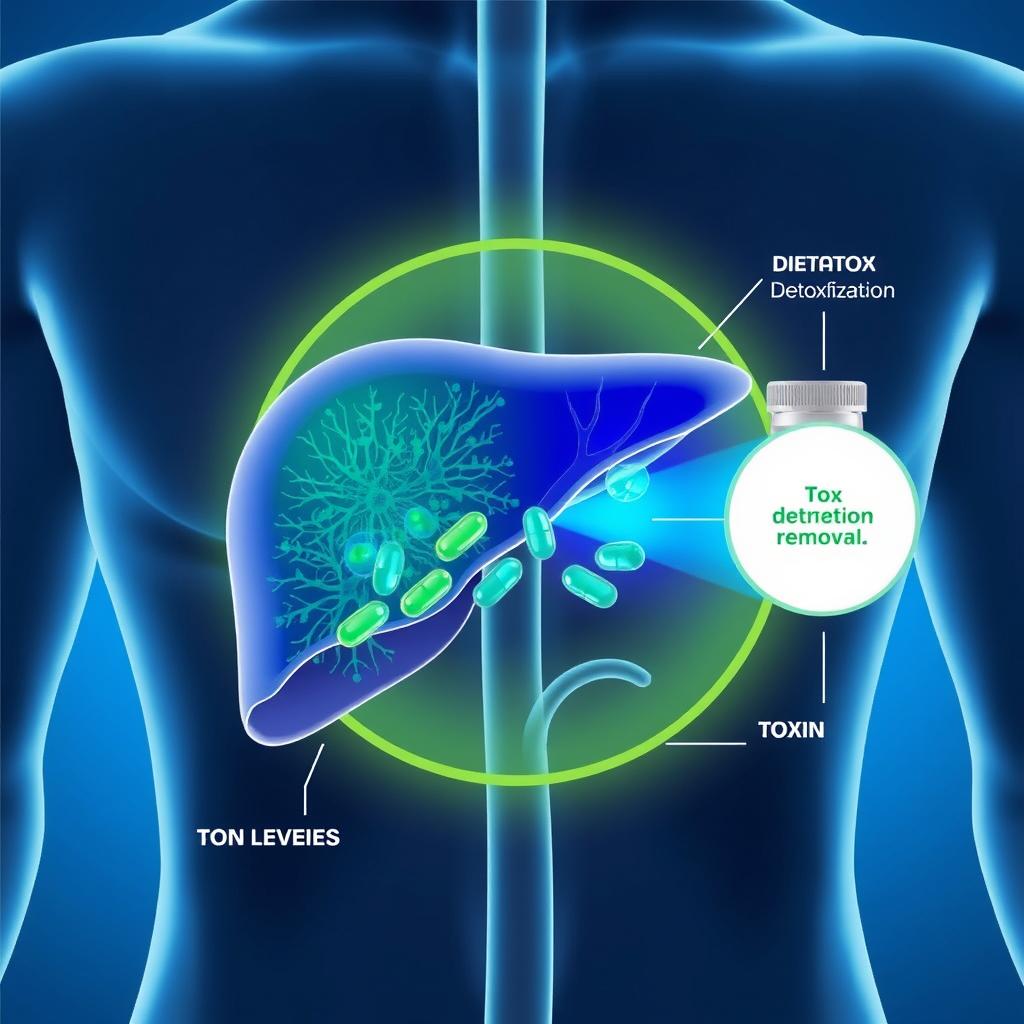 Liver purification process with Liv Pure supplement