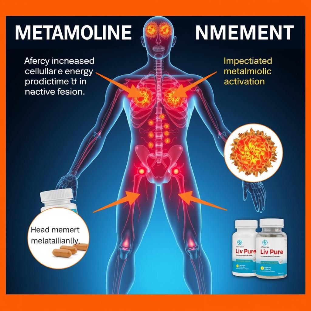 Metabolic enhancement process with Liv Pure