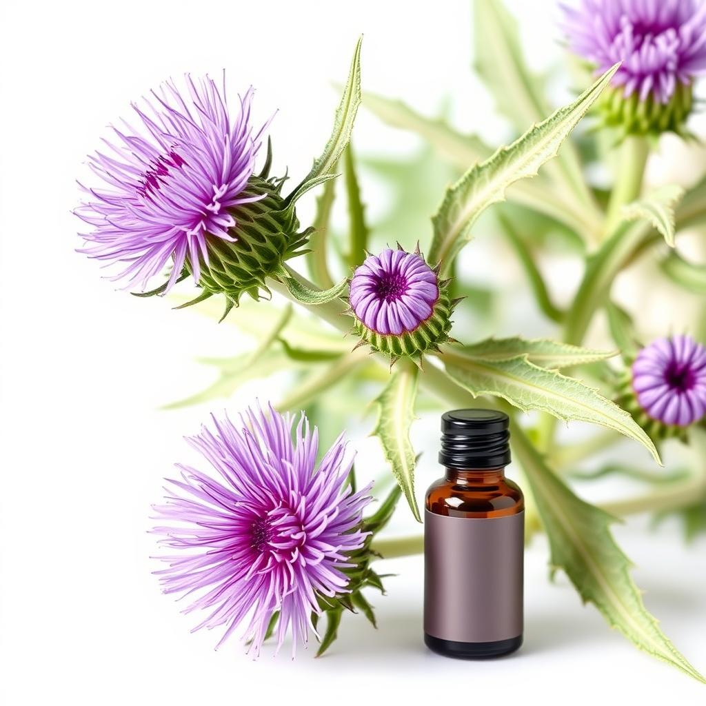 Milk thistle plant and extract, a key ingredient in Hepatoburn
