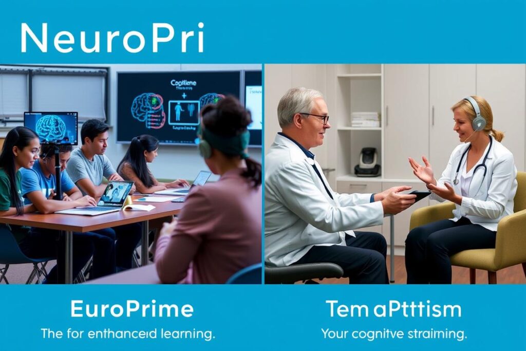 NeuroPrime being used in educational and therapeutic settings