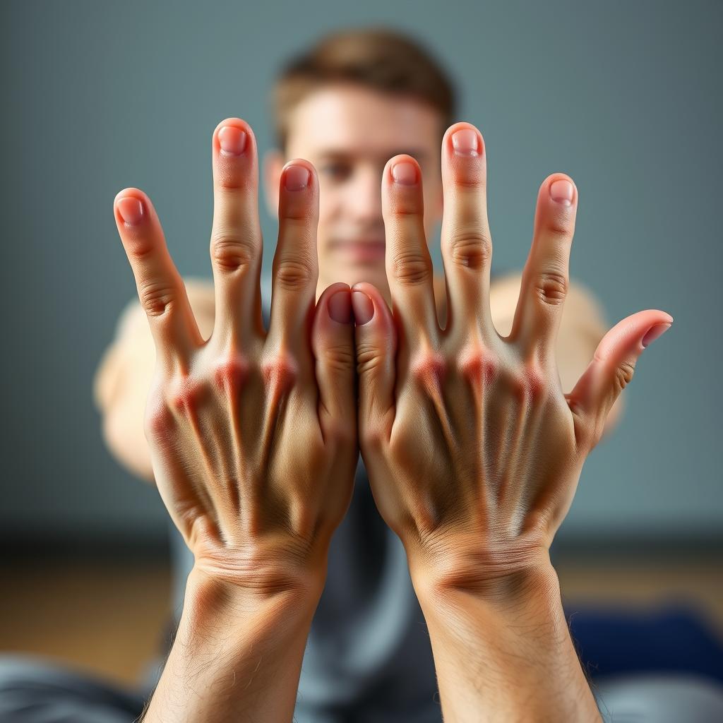 Person experiencing improved joint mobility after using Joint Genesis