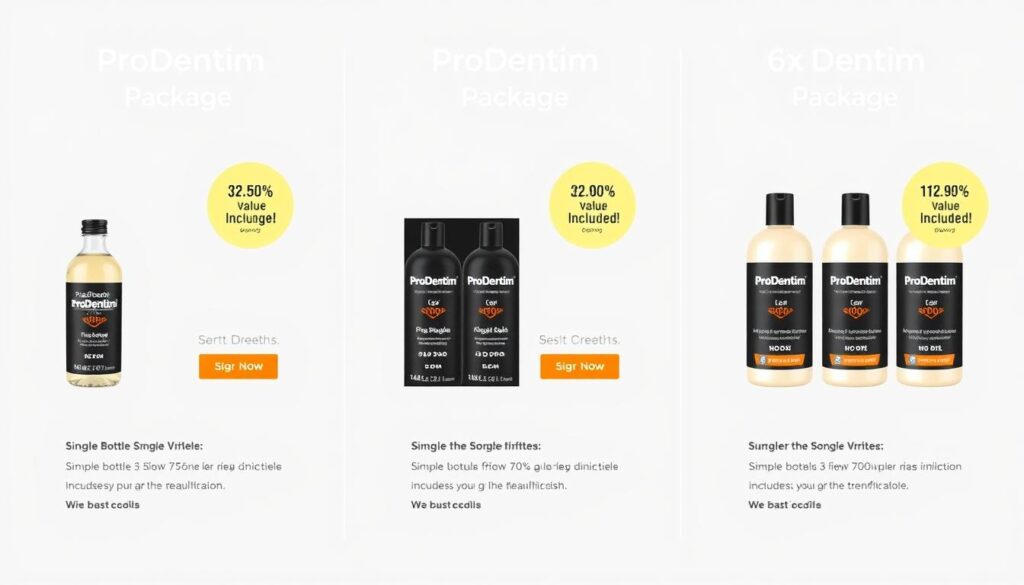 ProDentim pricing packages and special offers