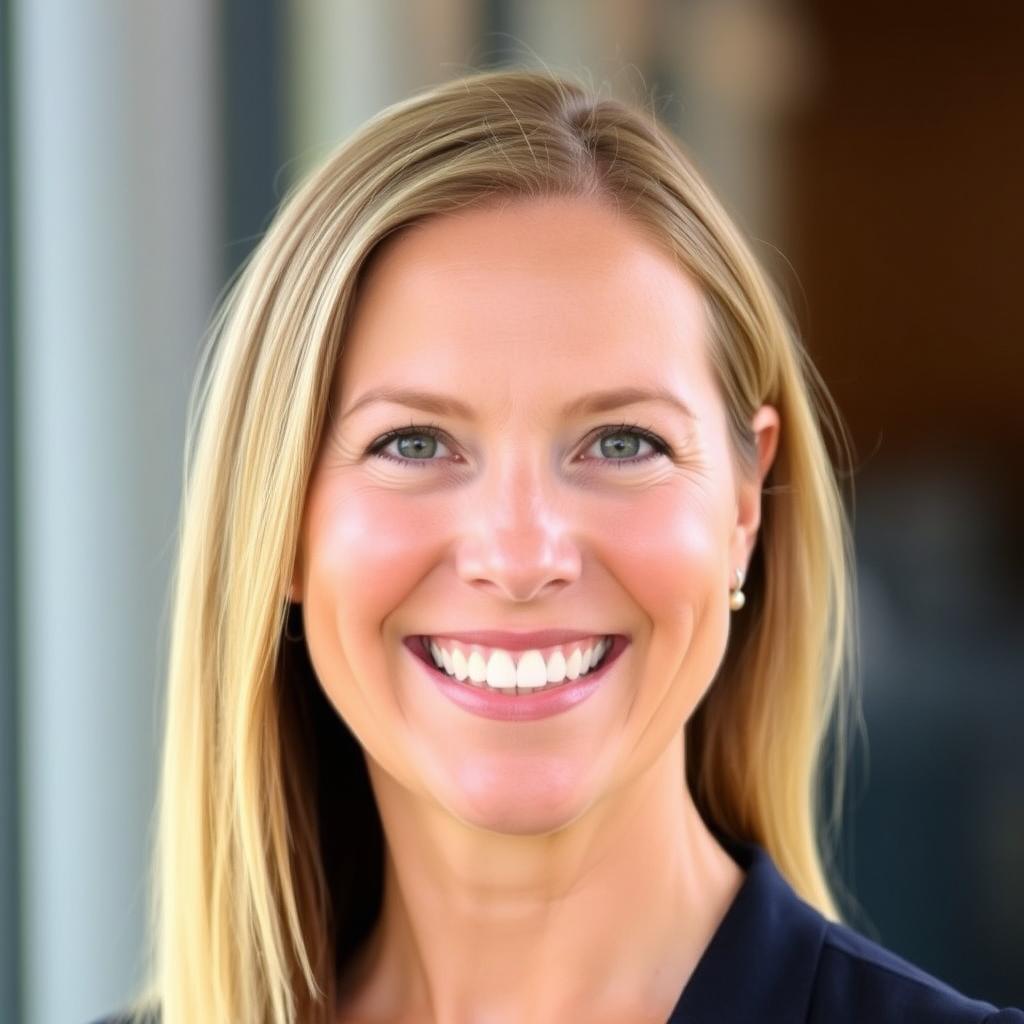 Woman smiling showing healthy teeth after using ProvaDent