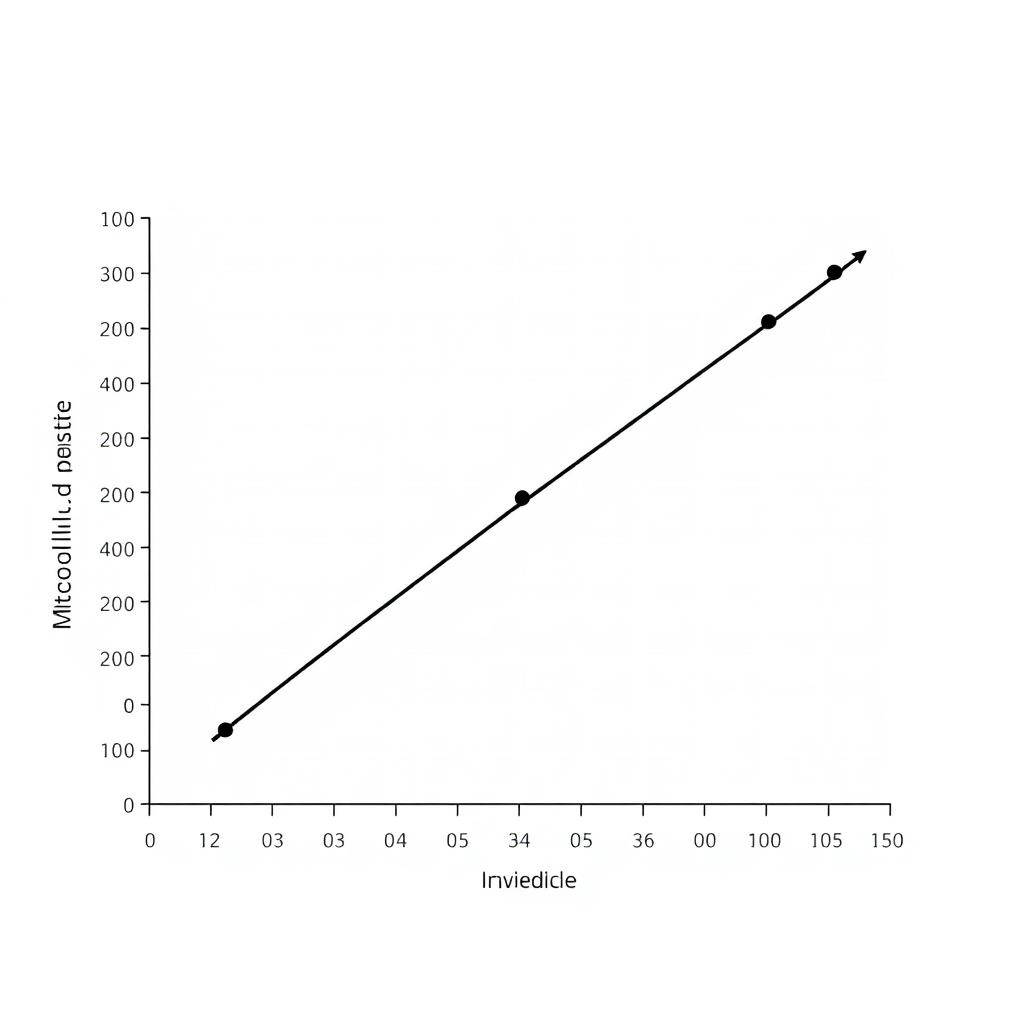 Graph showing correlation between mitochondrial density and metabolic rate in 2025 research